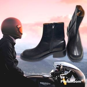 New With Tags Chelsea Frye Womens Ankle Black Boots Leather. 🥾🥾